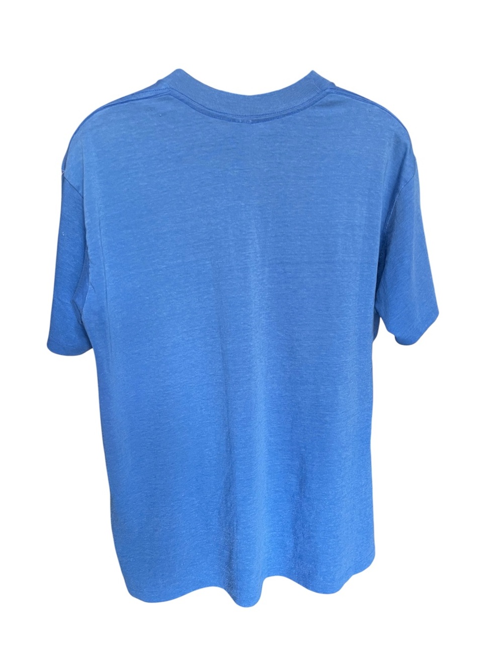 *RARE* Vintage 1980s Mustang Ranch Brothel Graphic Tee - Blue White XL - Picture 5 of 9